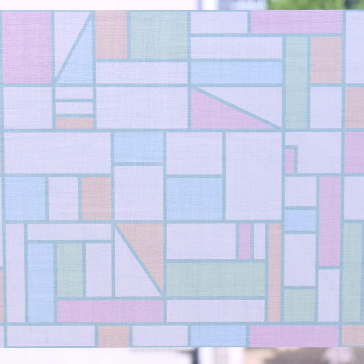 リメイクシート窓用mtCASAshade幾何学タイルチョガッポ23cm×3mカビ防止剤配合