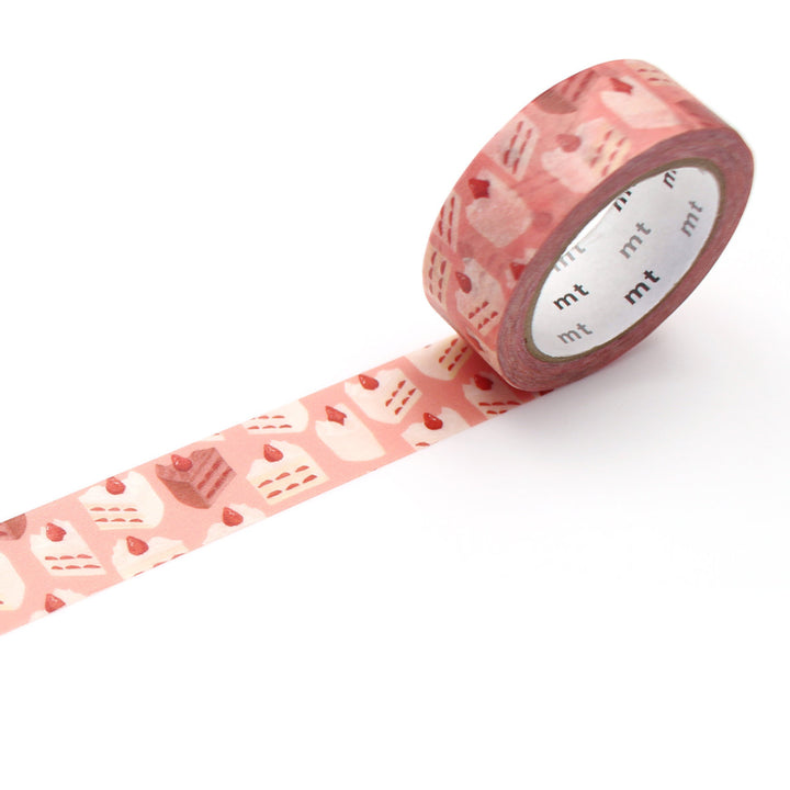 マスキングテープmtまるいちきゅうショートケーキ15mm×7ｍ