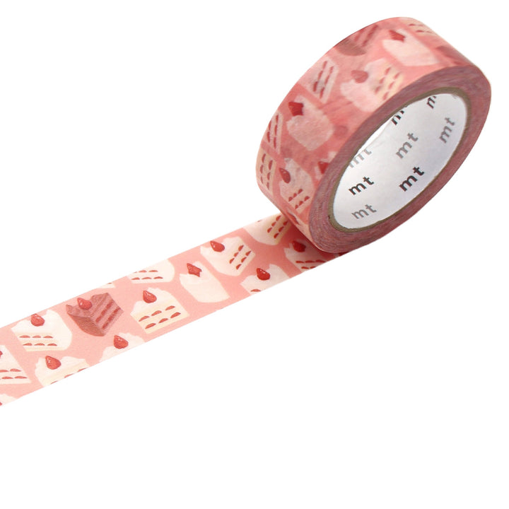マスキングテープmtまるいちきゅうショートケーキ15mm×7ｍ