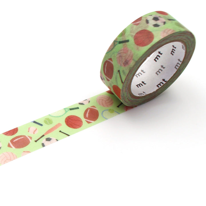 マスキングテープmtまるいちきゅう球技いろいろ15mm×7ｍ