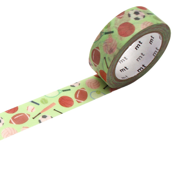 マスキングテープmtまるいちきゅう球技いろいろ15mm×7ｍ