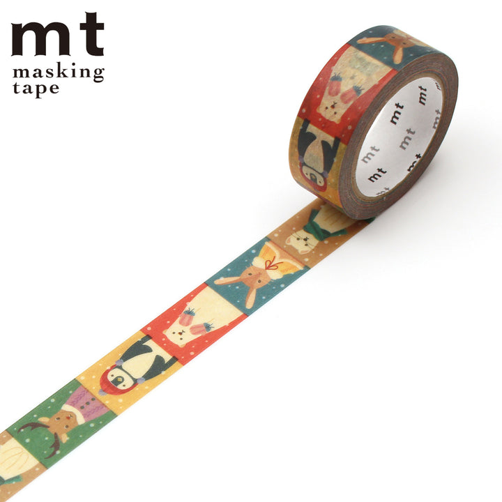 マスキングテープmtex冬の装い15mm×7m