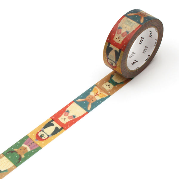 マスキングテープmtex冬の装い15mm×7m