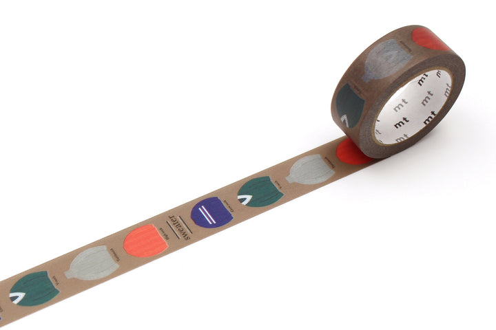 マスキングテープmtexいろんなセーター15mm×7m