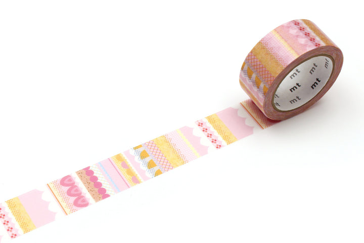 マスキングテープmtexケーキグラフィック18mm×7m