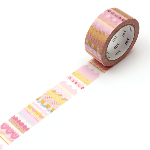 マスキングテープmtexケーキグラフィック18mm×7m