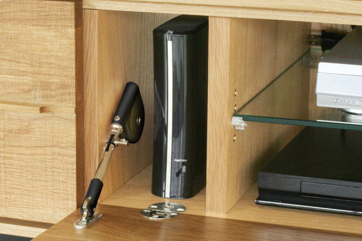 テレビボードヴィンテージ調オーク無垢材鋸目デザイン幅180cm