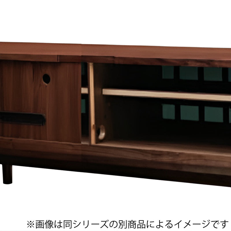 テレビボード和モダン格子デザイン幅180cmホワイトオーク