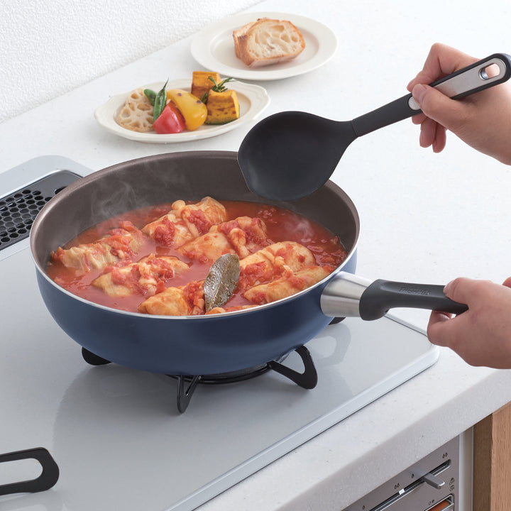 サーモスフライパン24cm深型ガス火専用デュラブルシリーズ炒め鍋