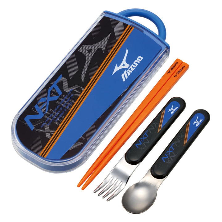 トリオセット抗菌食洗対応トリオセットミズノブルーオレンジ