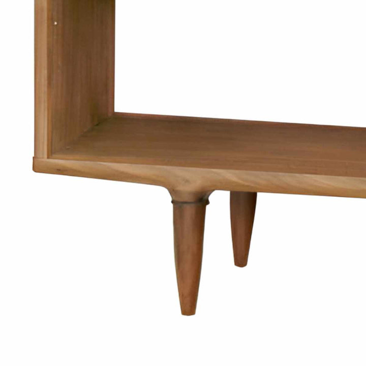 オープンシェルフ3段2列ウォールナット突板KISSUI幅120cm