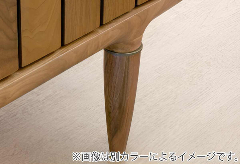 テレビボード縦格子デザインオーク無垢材KISSUI幅180cm