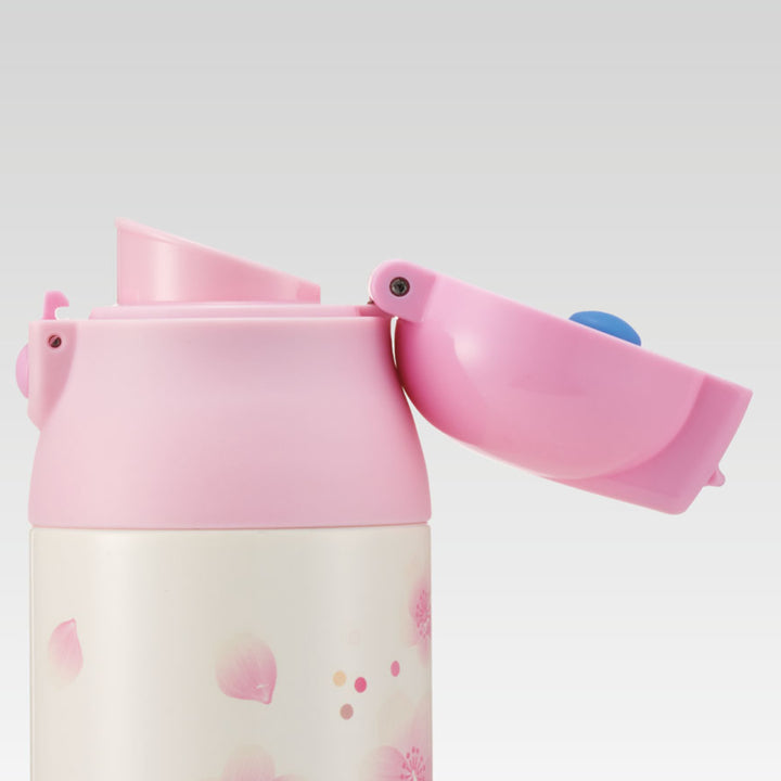 水筒500mlワンプッシュステンマグボトル桜柄