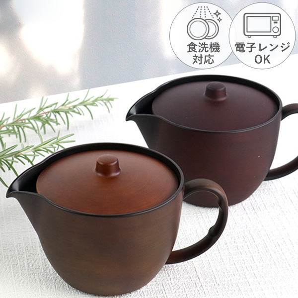 ティーポット400mlSEE茶こし付プラスチック