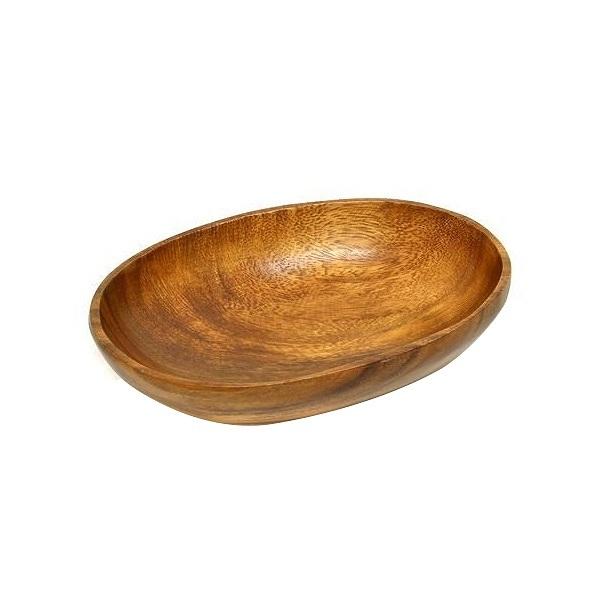 アカシア　プレート　楕円　オーバル　木製　食器