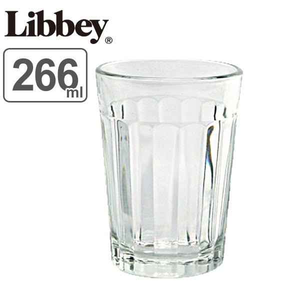 グラス 266ml Libbey パネルタンブラー ガラス