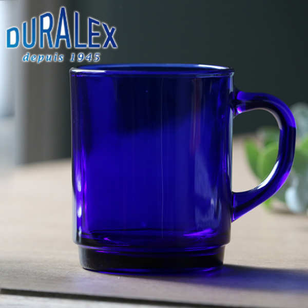 DURALEXデュラレックスマグカップ250mlサファイアコップ食器洋食器強化ガラス耐熱