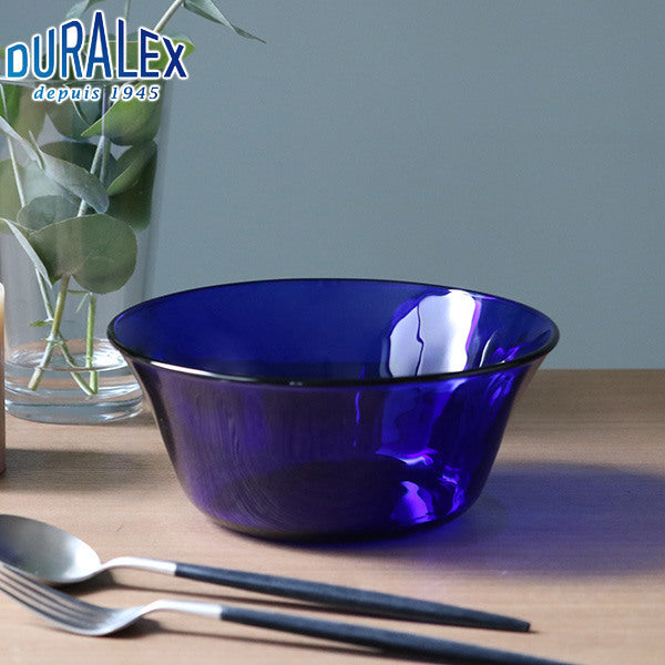 DURALEXデュラレックスボウル17cmサファイア皿食器洋食器強化ガラス耐熱