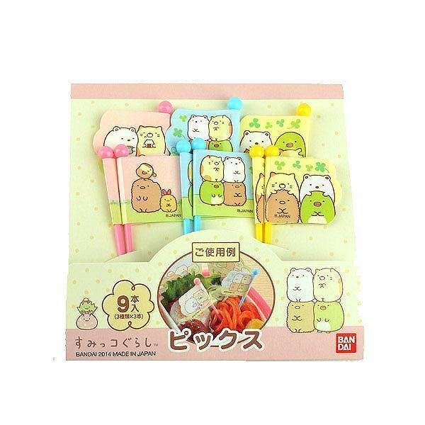 ピック　すみっコぐらし　キャラクター　キャラ弁