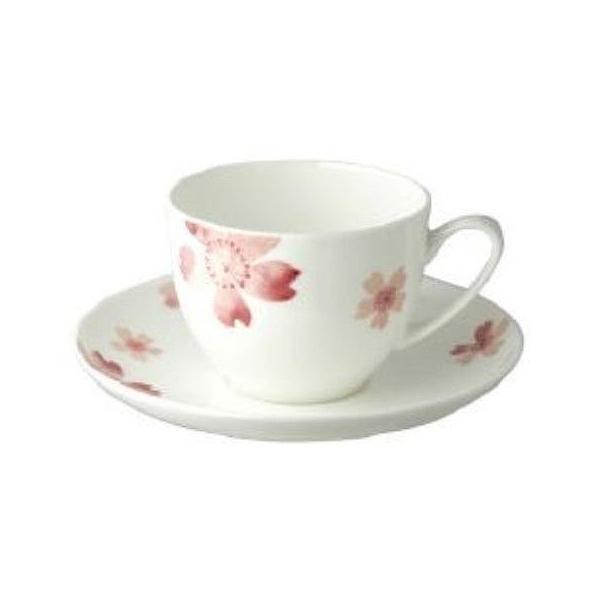 カップ＆ソーサー 桜 コーヒーカップ ボーンチャイナ 食洗機対応