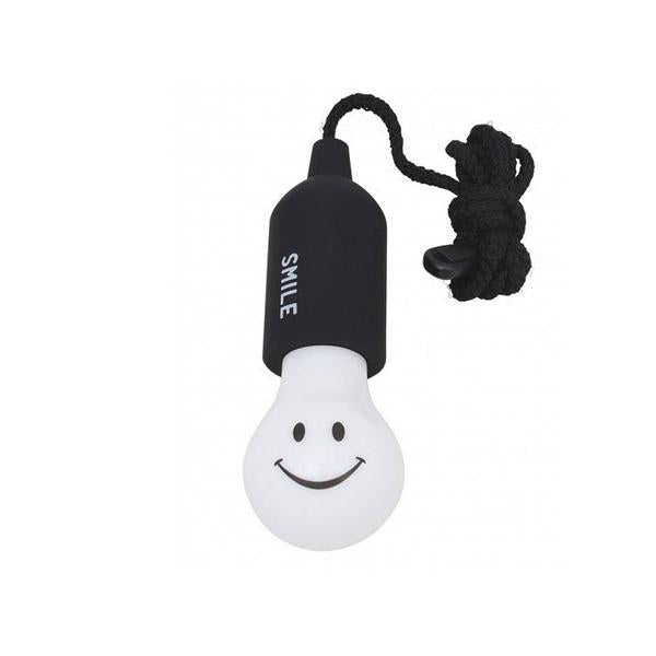スマイルランプ 電池式 電球型LEDライト SMILE LAMP -1