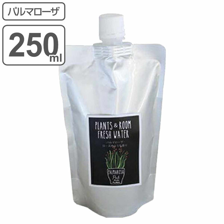 消臭・除菌スプレー詰替え用250mlPLANTS＆ROOMFRESHWATERパルマローザ