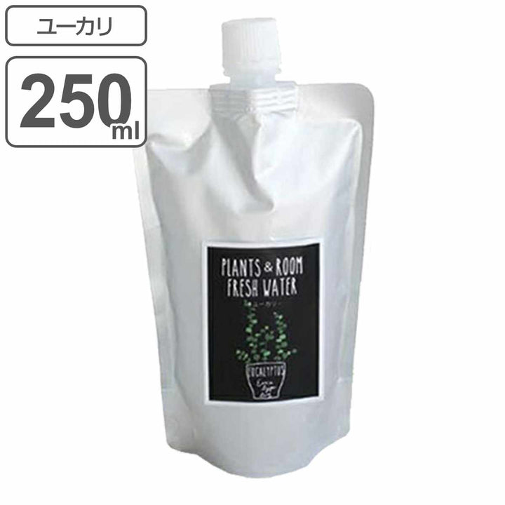 消臭・除菌スプレー詰替え用250mlPLANTS＆ROOMFRESHWATERユーカリ