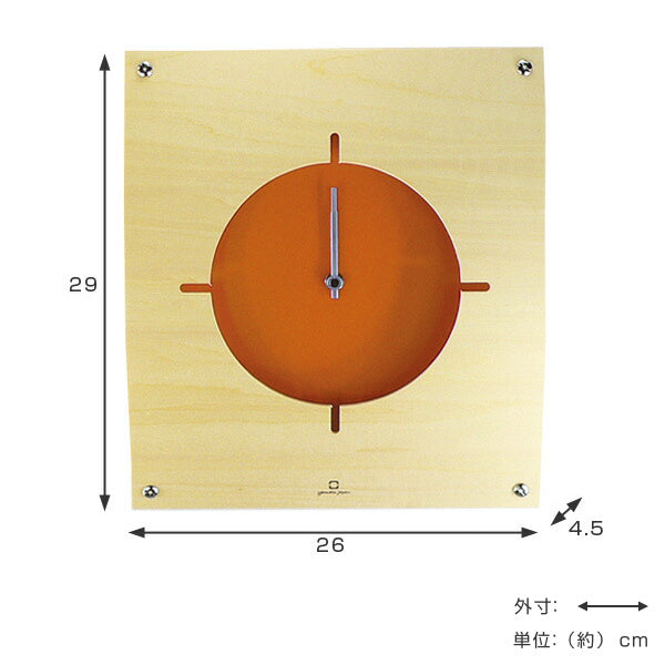 時計壁掛けヤマト工芸WALLCLOCK