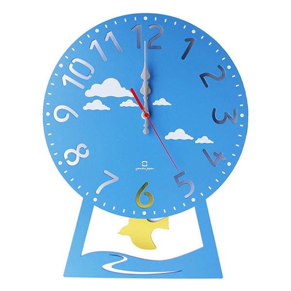 振り子時計 木製 ヤマト工芸 CHILD clock はと 壁掛け 時計 子供 アナログ 知育