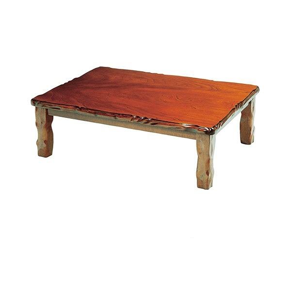 家具調こたつ　座卓　長方形　木製　コタツ　天然　幅105cm