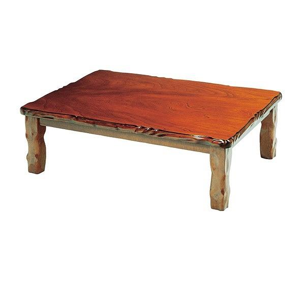 家具調こたつ　座卓　長方形　木製　コタツ　天然　幅120cm