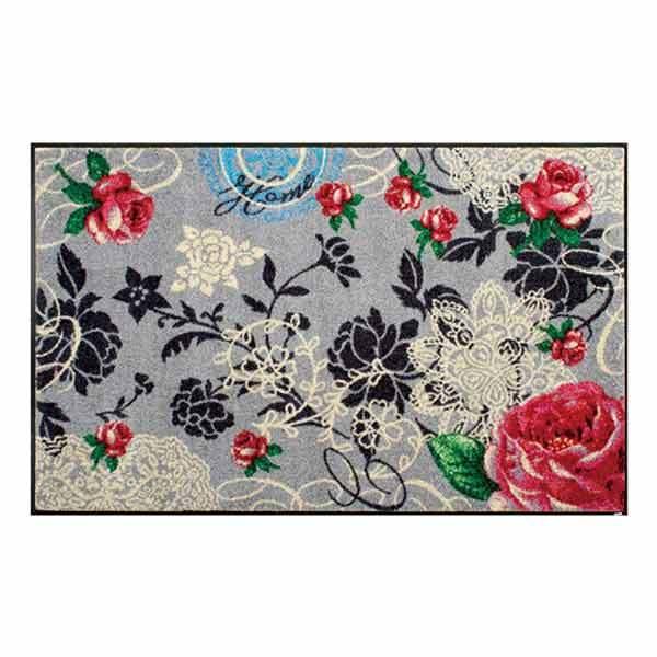 玄関マット　ラグマット　wash＋dry　ウォッシュアンドドライ Nordic Romance　屋内屋外兼用　75×120cm