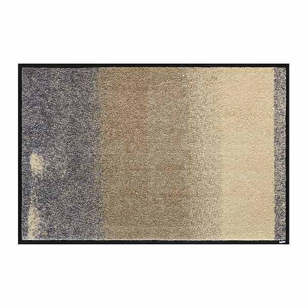 玄関マット　屋内屋外兼用　wash+dry　ウォッシュアンドドライ　Medley　beige　50×75cm