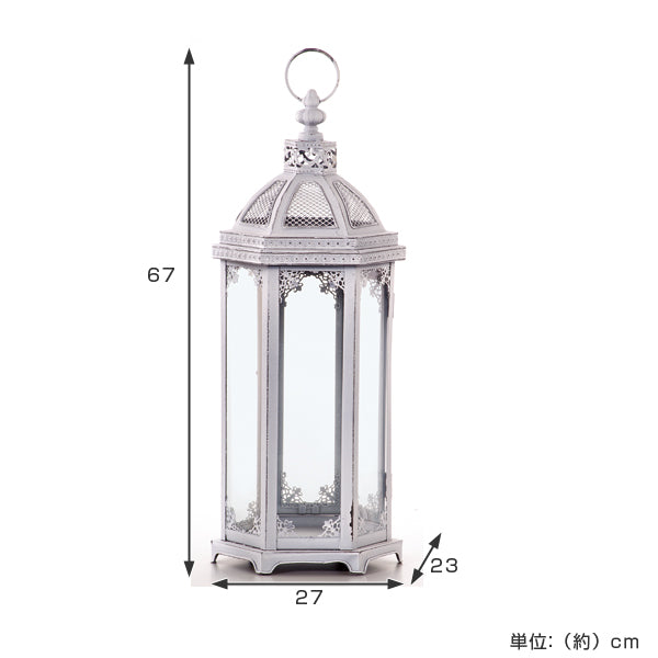 ランタン アンティークホワイトランタンL – ハウジー