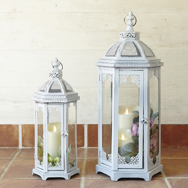 ランタン アンティークホワイトランタンL – ハウジー