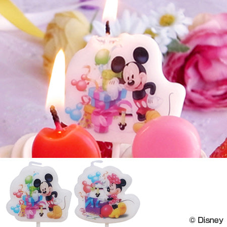ディズニーキャンドル ミッキー ミニー お誕生日 – ハウジー