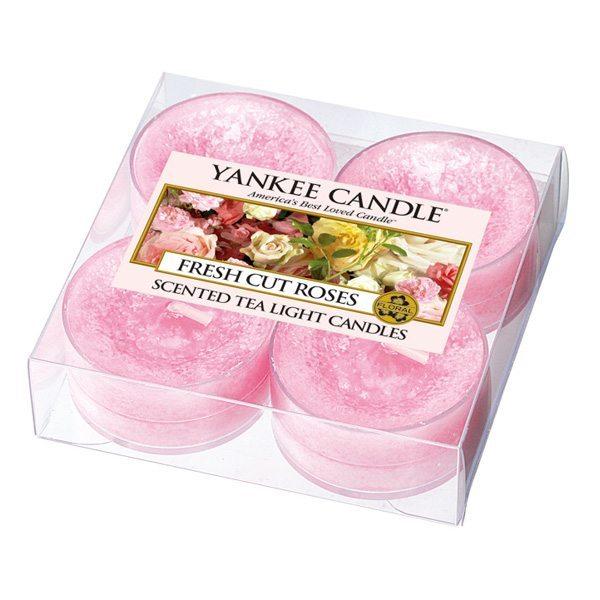 アロマキャンドル ヤンキーキャンドル YANKEE CANDLE クリアカップティーライト Floral 4個入