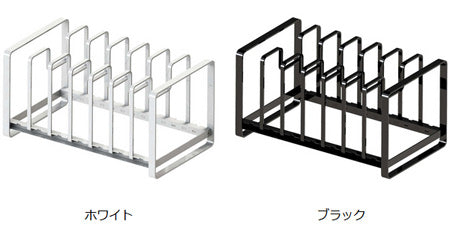 towerシンク下フライパン＆鍋蓋スタンドタワー