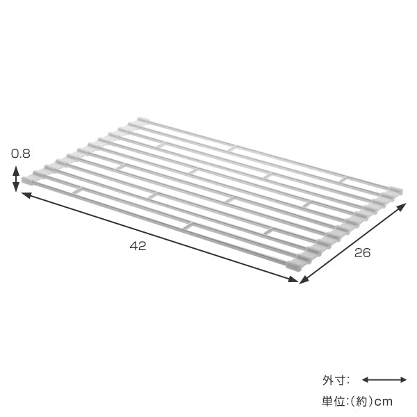 tower折り畳み水切りラックタワーS