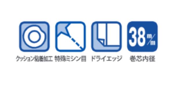 コロコロ 粘着クリーナー 本体 ケース付き 粘着クッションテープ みどり -3