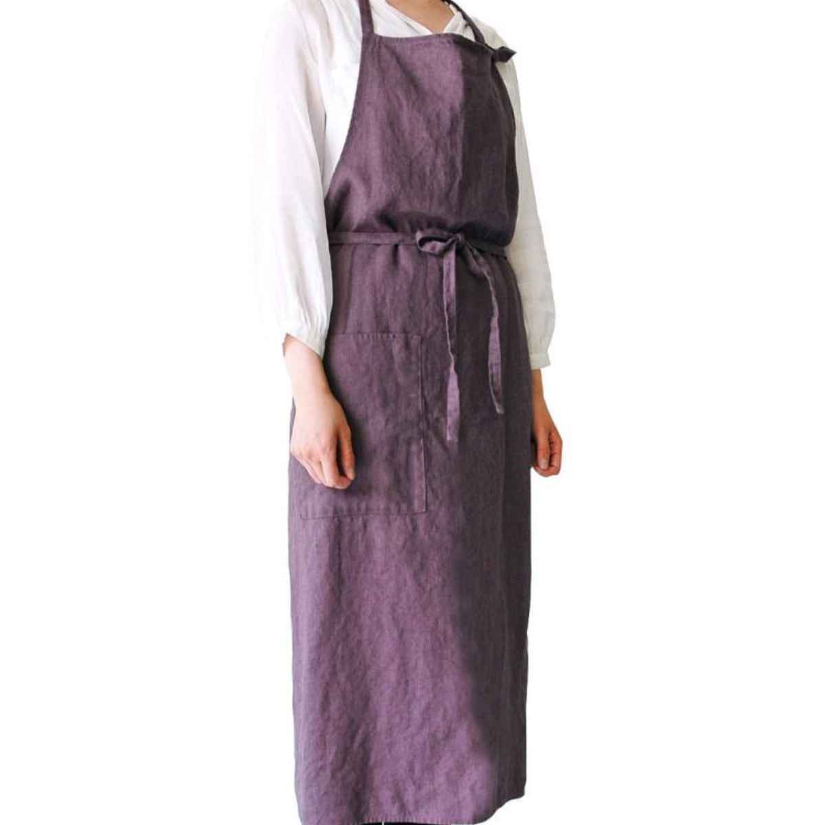 リトアニア製 Linne リネン/麻 キッチンエプロン DPU リトアニア製