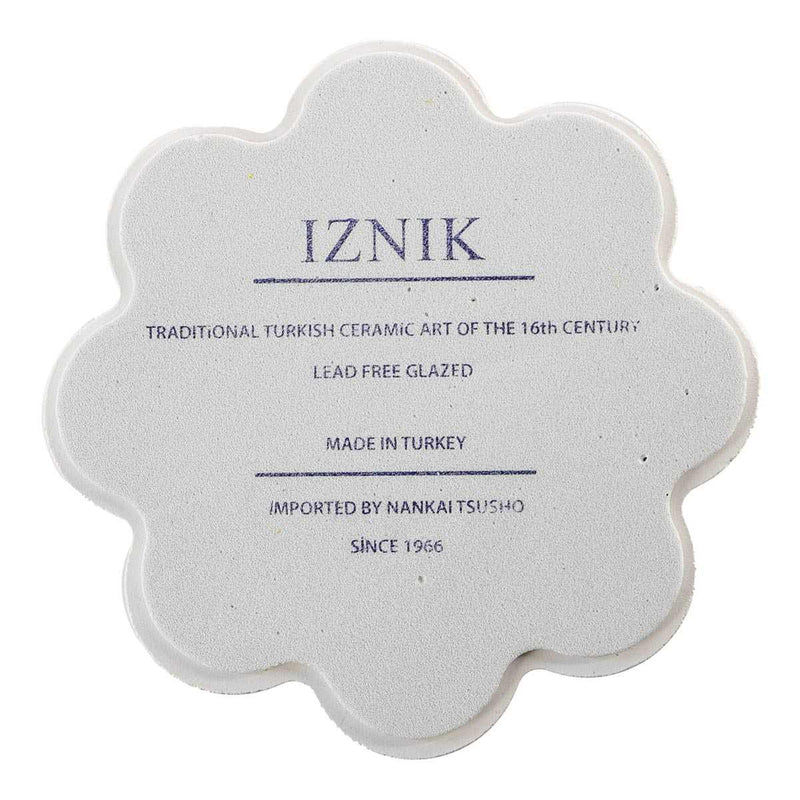コースター 11cm IZNIK タイルコースター 陶器