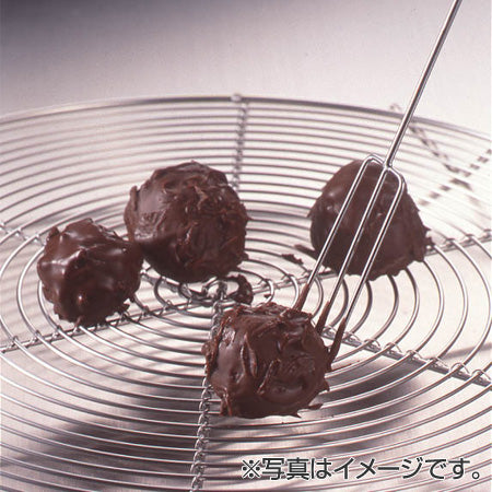 チョコレートフォーク トリュフフォーク 3本刃 木柄