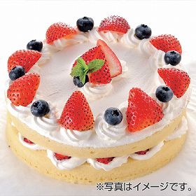 ケーキ型　スポンジケーキセット　丸型　18cm　ハート型　レンジ用　 タイガークラウン