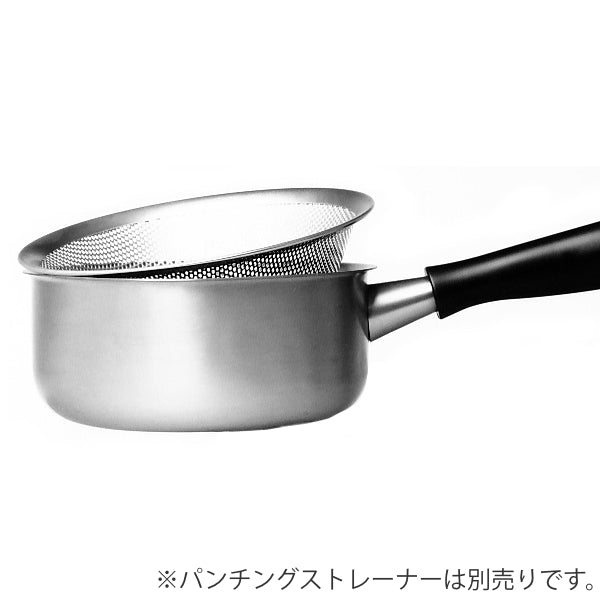 【新品】柳宗理  IH対応  ツヤ消し　18cm  三層鋼片手鍋　日本製