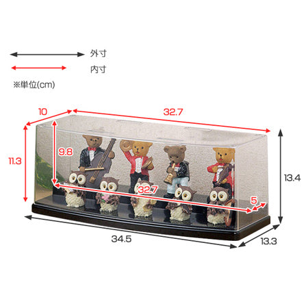 ラウンドディスプレイケース ワイドL型 ひな壇タイプ – ハウジー