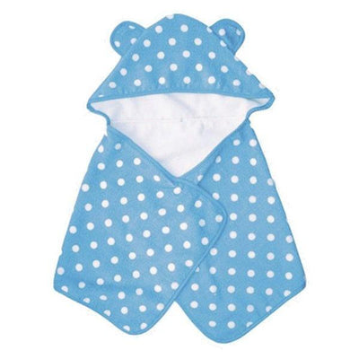 フード付きバスタオル マイクロドット フードファッションタオル キッズ