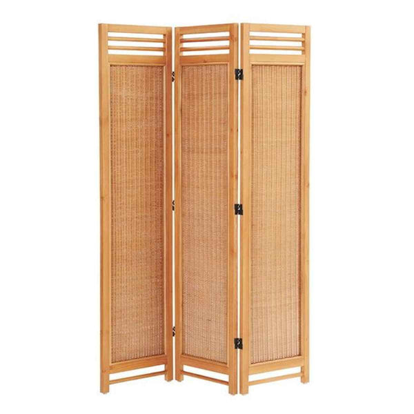 籐　スクリーン　3連　ラタン製　Natural rattan　高さ160cm