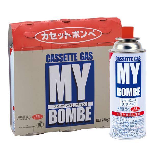 カセットボンベ　ガスボンベ　マイ・ボンベＬ　3本