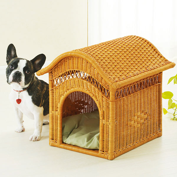 ペットハウス ラタン 犬小屋 籐家具 幅45cm – ハウジー